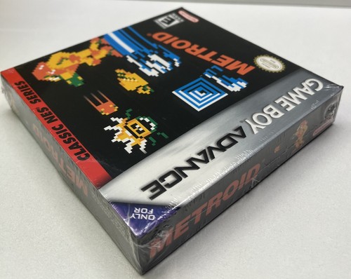 METROID NINTENDO CLASSIC NES SERIES GBA FACTORY H SEAM FACTORY SEALED - Picture 16 of 17