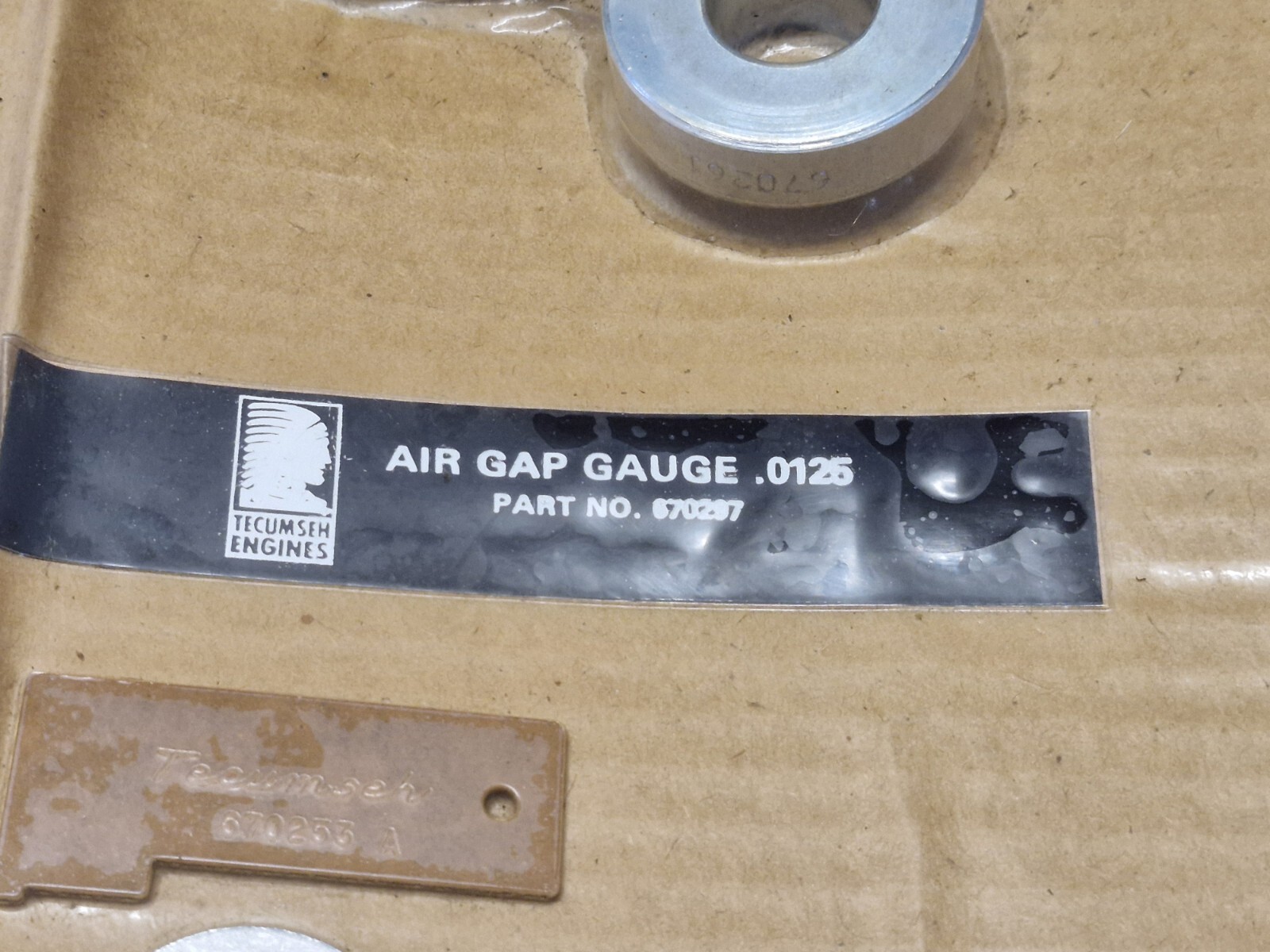 Set of Tecumseh Engines Air Gap Gauge 0125 Part No 670297 | eBay