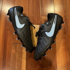 Nike Tiempo Legend 10 Pro Firm Ground Soccer Cleats Black Size 5.5 DV4333-003