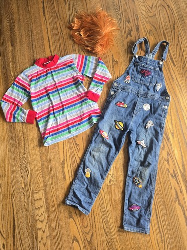 Chucky Halloween Costume Size 8 Homemade