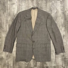 Vintage Polo University Club Ralph Lauren Blazer USA Union Made Tweed Wool Flaw