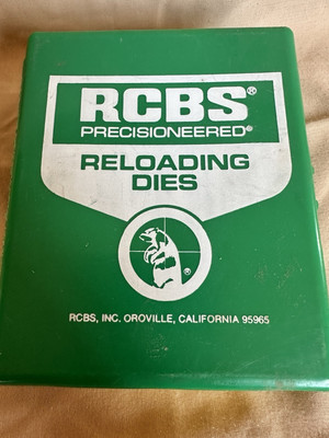 RCBS Precisioneered Reloading Dies #18305 3 Die Set .38 Special RN