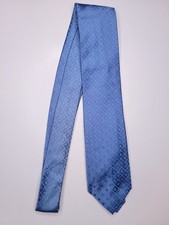 Kenneth Cole Reaction Mens Formal Necktie 59"Lx3"W Blue Neck Tie