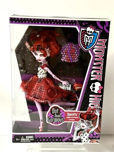 MONSTER HIGH OPERETTA DOLL -DAUGHTER OF THE PHANTOM DOT DEAD GORGEOUS 2011 - NIB