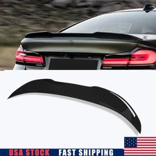 PSM Style Rear Spoiler FOR 11-17 BMW 5 Series F10 535i 535d 550i M5 Gloss Black