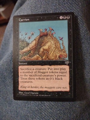 Magic the Gathering Carrion Mirage Edit MTG CCG Rare 1996 NM+