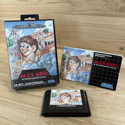 Sega Mega Drive Spiel   Alex Kidd in the Enchanted Castle #C1