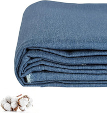 100 Cotton Denim Fabric by The Yard, 6.5oz 10 oz Comfort Stretch Denim for Ap