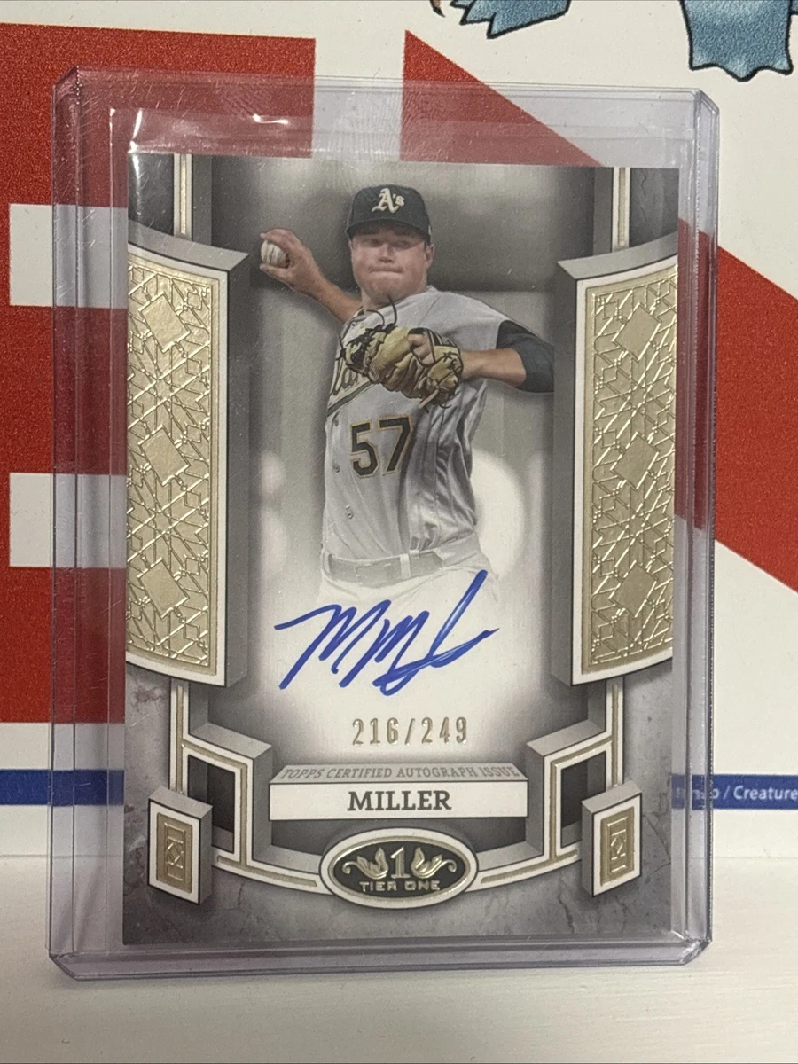 2024 Topps Tier One - Mason Miller #BOA-MMI for sale | eBay