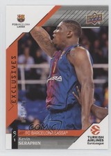 2017-18 Upper Deck Euroleague Exclusives 82/100 Kevin Seraphin #77 4ta