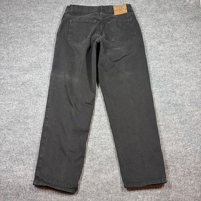 Vintage Calvin Klein Jeans Men's 32x30 Black Denim Straight Leg Casual