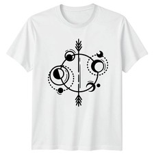 Celestial Moon Phases Geometric Arrow T-Shirt Moon Phases Celestial Boho