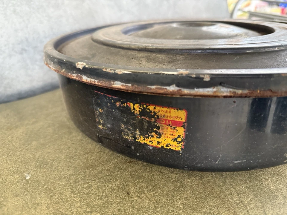 Dodge Plymouth 318 1968 1969 2bbl carrocería B filtro de aire cargador coronet satélite Foto 3 de 4