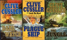 Oregon Files Action Thriller Lot of 3 Paperback By Clive Cussler
