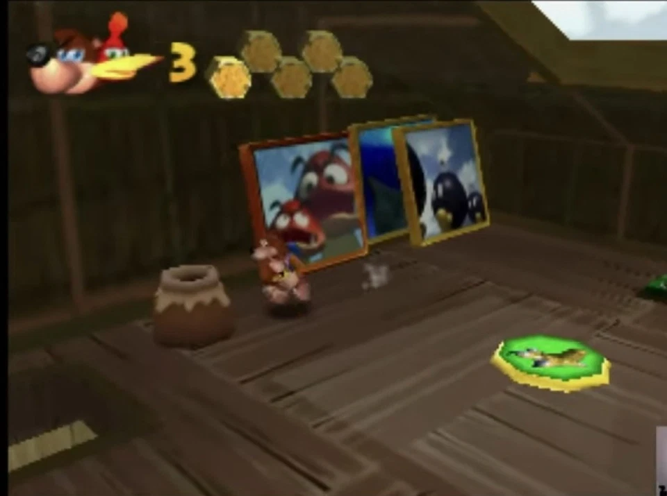 THE BEAR WAKER Banjo-Kazooie N64 Physical Cartridge Hack. NTSC. Wind WAKER mod - Image 2 of 4