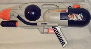Vintage 1997 Larami Super Soaker CPS 1000 Water Gun Tested