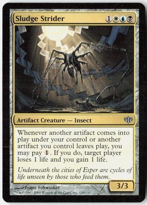 Magic Sludge Strider Conflux [CON - 126] NM Uncommon