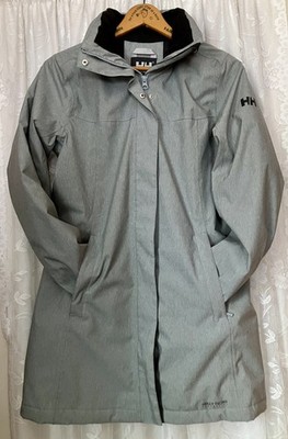 Helly Hansen Women's XS Jacket/Coat Gray Heather Primaloft Helly Tech Pre-Owned
