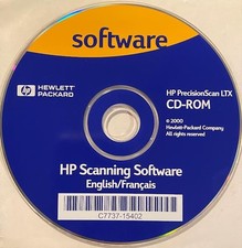 HP Precision Scan LTX CD-ROM, Scanning Software, Eng./French, "DISC-ONLY",2000 