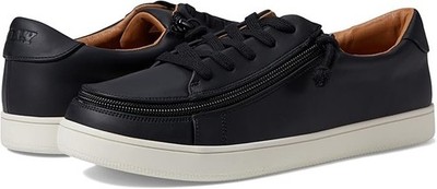 New No Box Billys' Footwear Women's Zip Up Adaptive Sneaker II Black 9M BY363