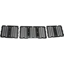 For Jeep Grand Cherokee Grille 2014 15 16 Textured Black Shell And Insert For Jeep Grand Cherokee Grille 2014 15 16 Textured Black Shell And Insert