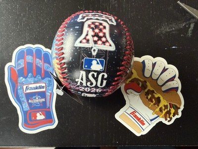 All-Star Game Baseball Philadelphia Ball 2026 MLB Liberty Bell Franklin Sticker