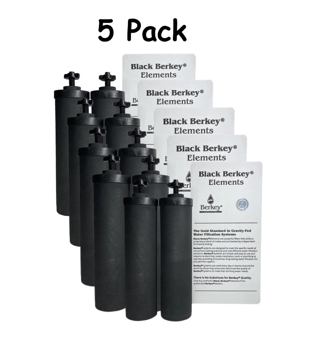 Filtro De Agua Berkey Alimentado Por Gravedad Con 2 Elementos Berkey Negros Y 2 Elementos Reductores Pf 2 Fluoruro Y Arsenico Colombia - Foto 13