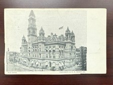 Postcard- Post Office, Tow. & Catons. R.P.O. Cancel, Posted 1906