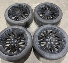 22” Oem Factory Jeep Grand Wagoneer Black Wheels Rims Tires