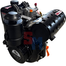 TORO 7 HP CV Motore Diesel Motozappa tipo Yanmar LA178 Conico 23 per Lombardini