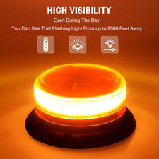 Remote Control Wireless Strobe Lights Waterproof Rechargeable LED Battery Beacon
