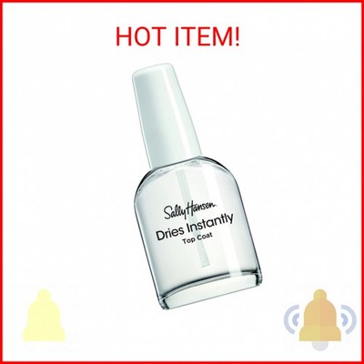 Sally Hansen Insta-Dri , Dries Instantly Top Coat, Quick Dry, Long Lasting, Stre