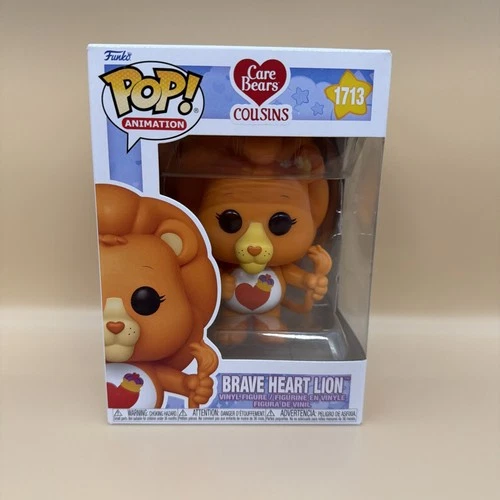 Funko POP! Care Bears Cousins - Brave Heart Lion #1713 w/Protector