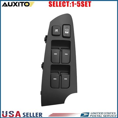 Power Window Switch Front Door Left Side For Kia Forte 10-13 93570-1M100WK 1-10X