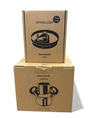 Thermomix TM5 TM6 Cutter + Spiralizer Gemüsestyler + Spiralschneider Vorwerk
