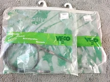 Volvo 440 460 With Rear Drums Pair of Handbrake Hand Brake Cable Veco VJB1237