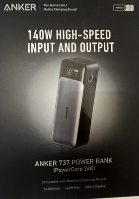 Anker 737 Power Bank PowerCore 24K 24000mAh 140W USB-C Portable