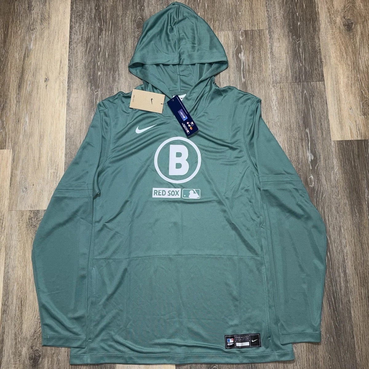 Nike Boston Red Sox 2026 City Connect Dri-FIT Long Sleeve Hoodie