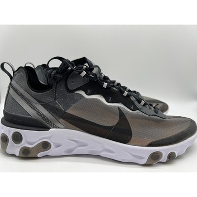 Nike React Element 87 Anthracite Black AQ1090-001 Size 15