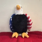 Ty Beanie Babies Soar Bald Eagle Plush Beanbag 2001 Vintage Ages 3+ 4-7
