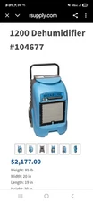 This is a Dri-Eaz DrizAir 1200 Dehumidifier.Product: Dri-Eaz