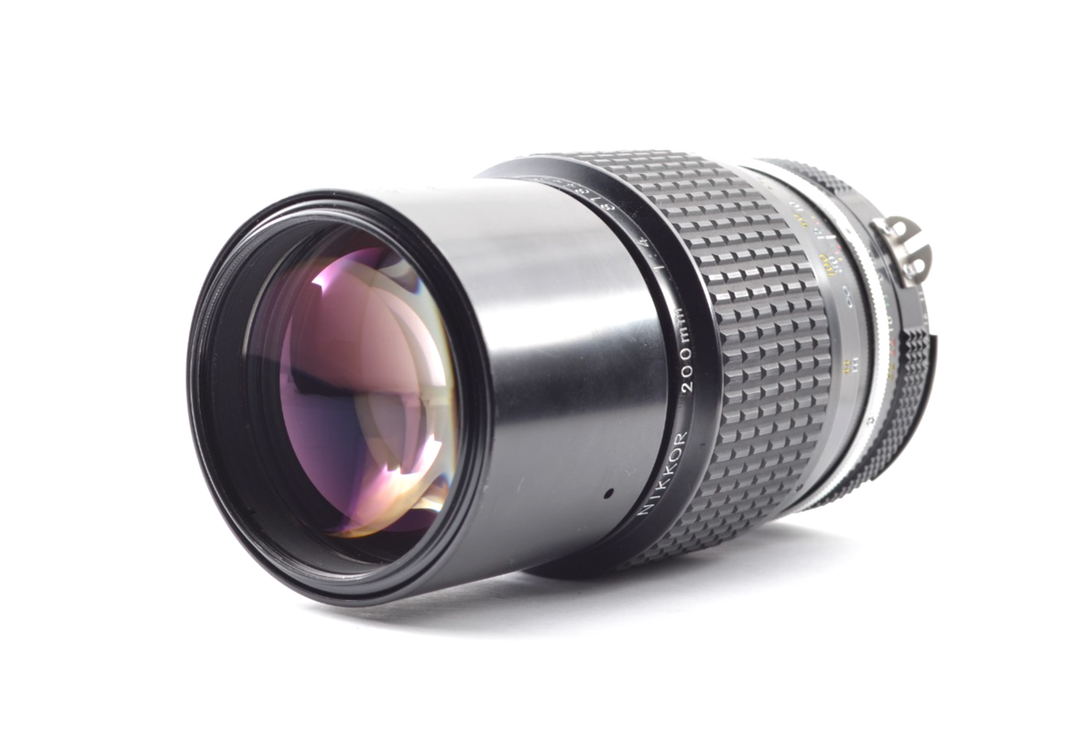 Mint】Nikon NIKKOR 200mm f/4 Ai Lens for FE2,FM2,FM3A,F5,F6 From