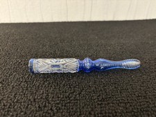¿Cigarrera Azul De Cristal De BACCARAT O SAINT LOUIS? Mod1
