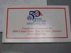 2006-s US Mint Silver Quarter 5 Coin Set w/ Box/COA. #51 w — photo 5