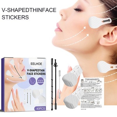 Face Lift Tape Instant Face Neck And Eye Lift V-Shaped Thin Face Stickers