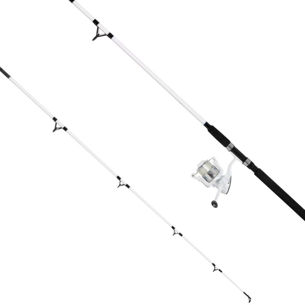 Medium Action 2-Piece Spinning Rod and Reel Combo, Size 6000