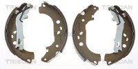 Triscan Bremsbackensatz Hinterachse U.A. FüR CitroËN, Fiat, Peugeot