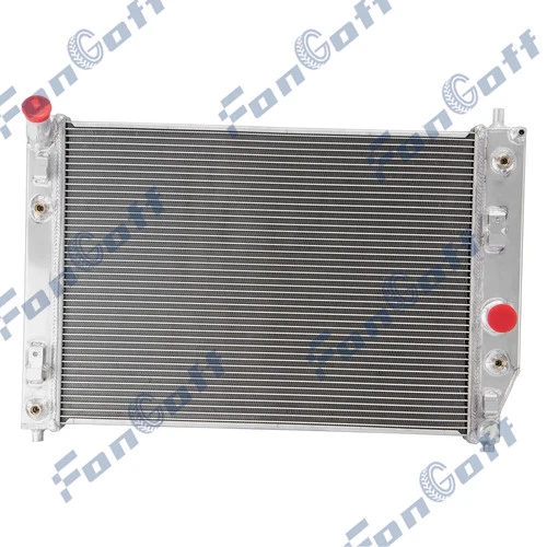 Ventilador de cubierta de radiador de aluminio de 4 filas para Chevy Corvette C6 2005-2013 5,3 6,0 6,2 L - Imagen 19 de 21