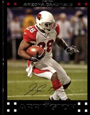 J.J. Arrington 2007 Topps #48 Cardinals NFL READ FREE SHIPPING AutographDen