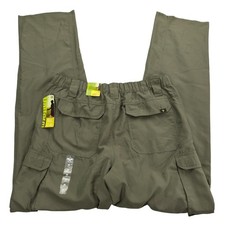 Boy Scouts Of America Pants Mens M Green Cargo Relaxed Switchbacks Convertible